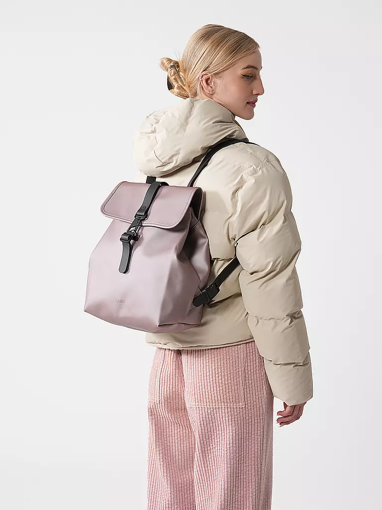 RAINS Rucksack BUCKET BACKPACK W3 silber