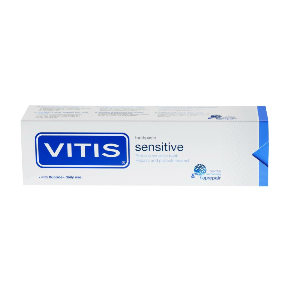 Vitis Tandpasta Sensitive75 ml