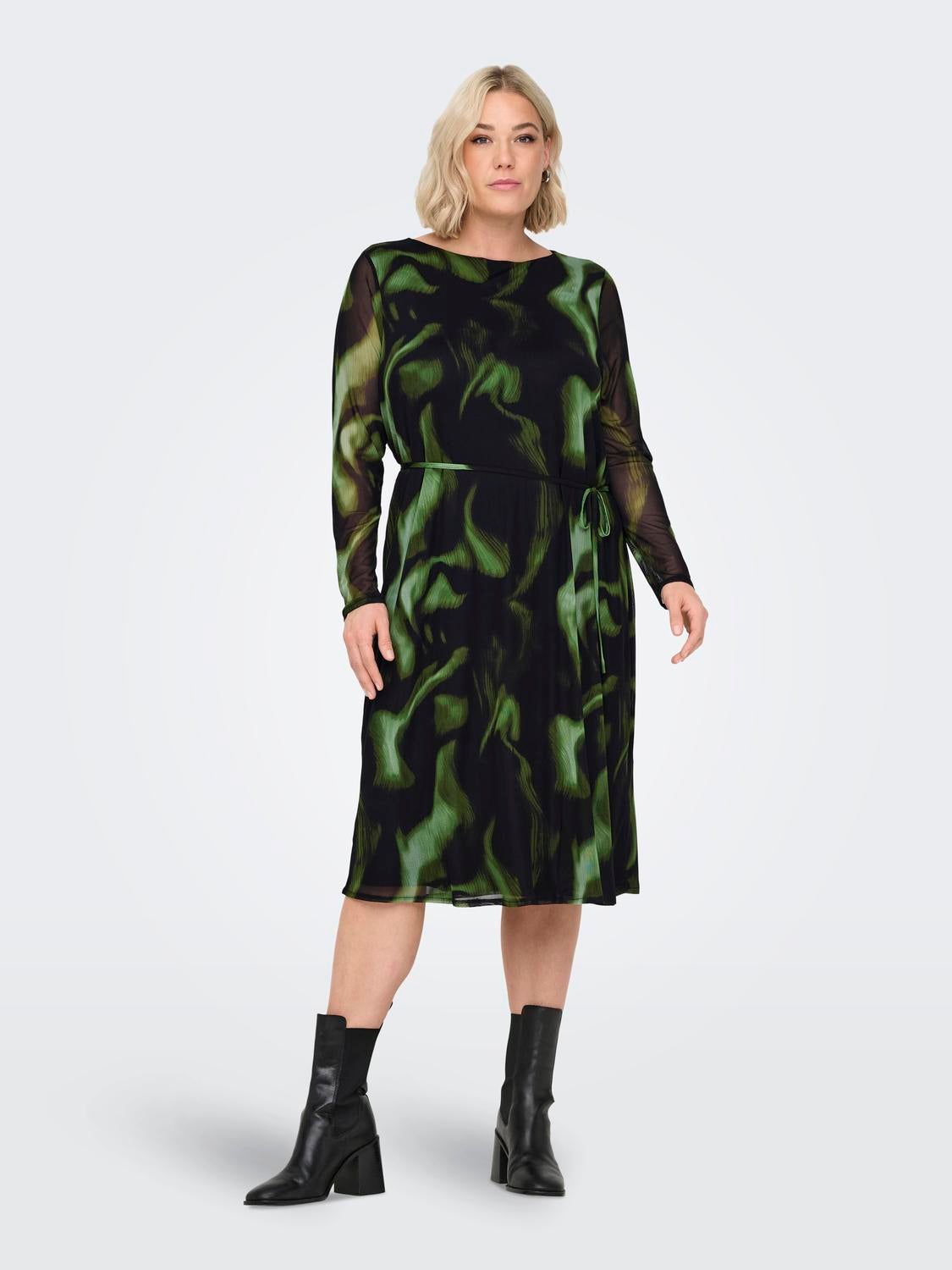 CARFOREST Midikleid Black