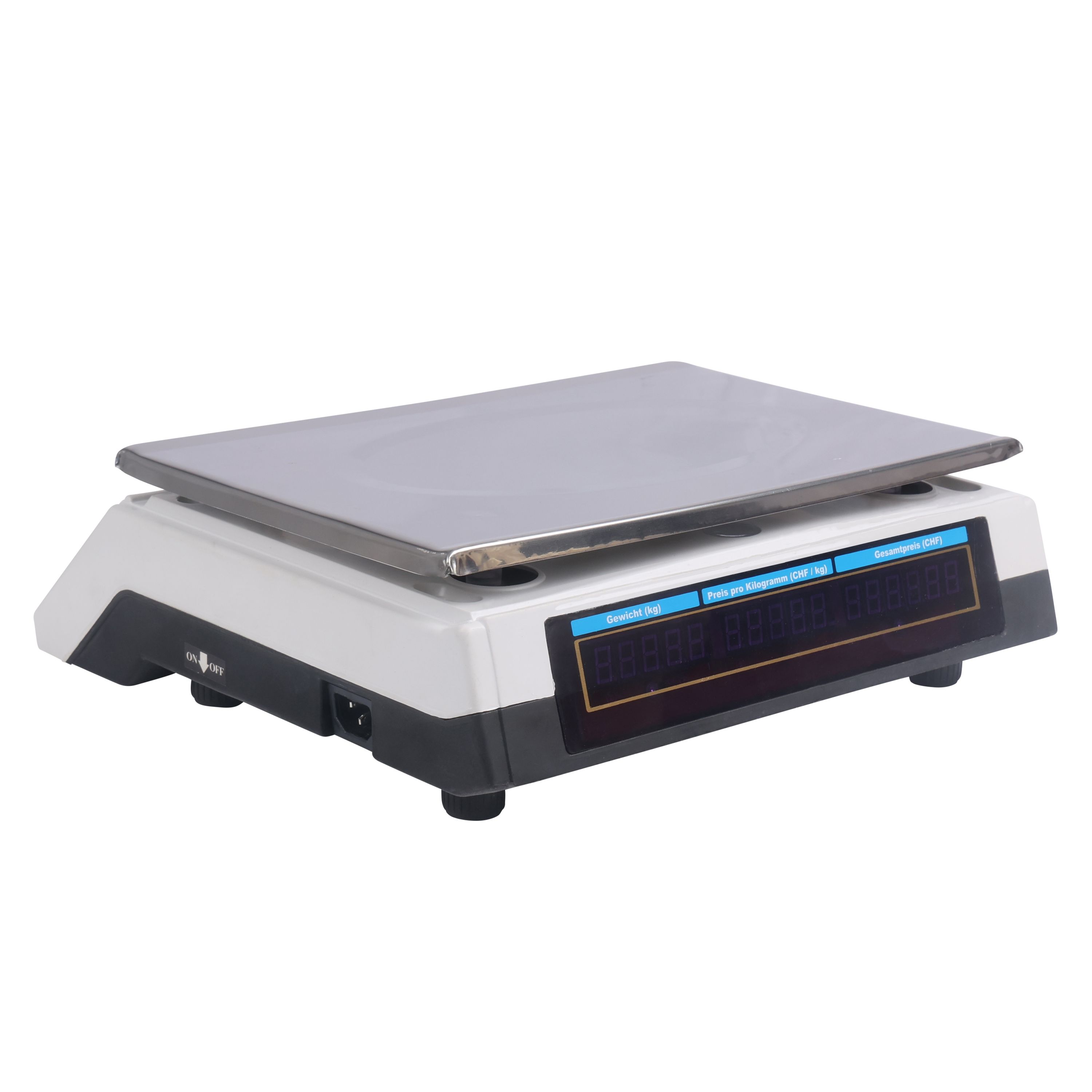 Waage digital mit Preisanzeige 40 kg / 2 g