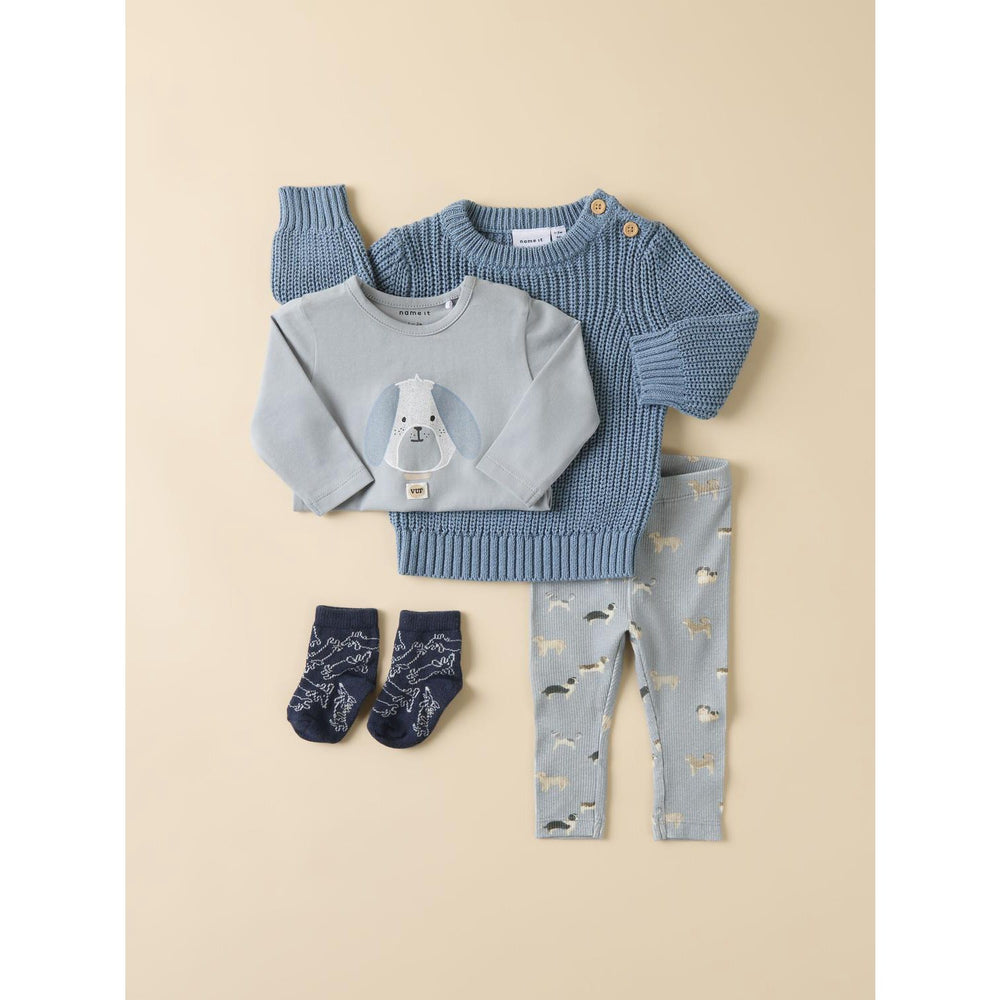 Køb Name It Quarry Bark Long Johns
