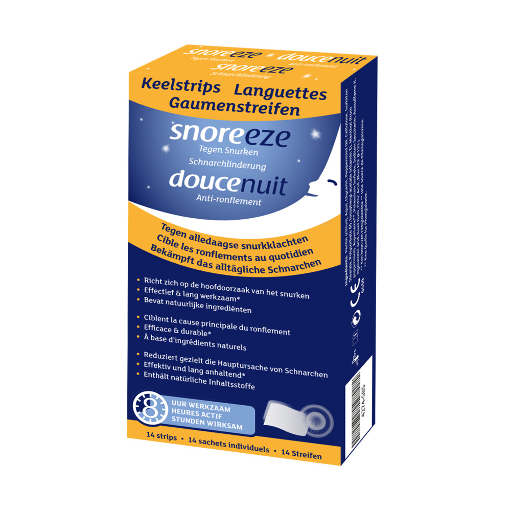Snoreeze Keelstrips 14 stuks