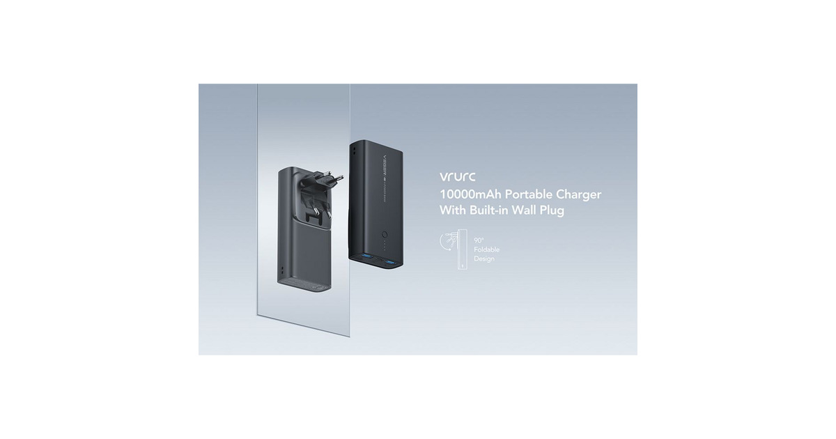 VEGERACE100 powerbank 10.000mAh  (Zwart)