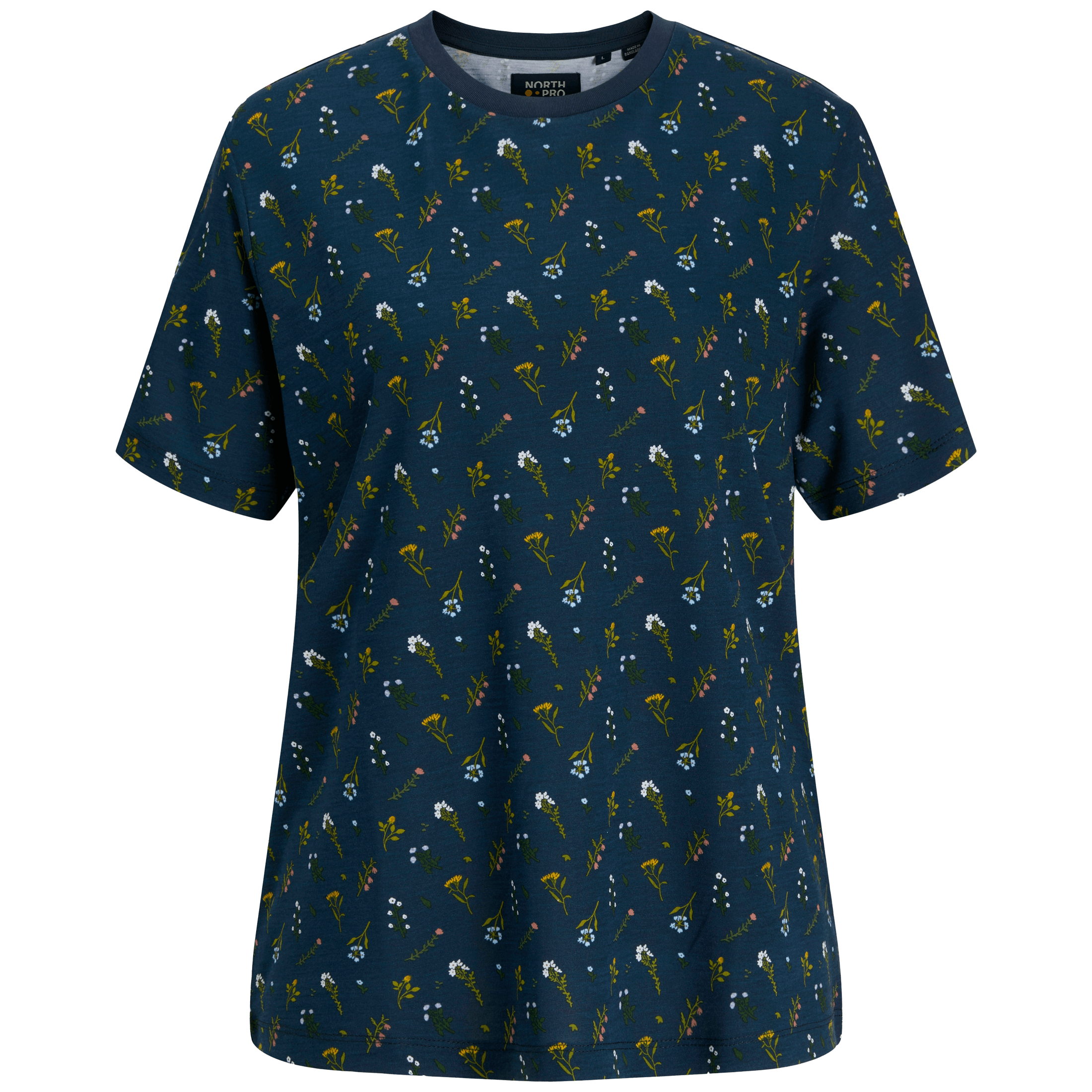 North Pro Anina ss tee - Fritid og bomull