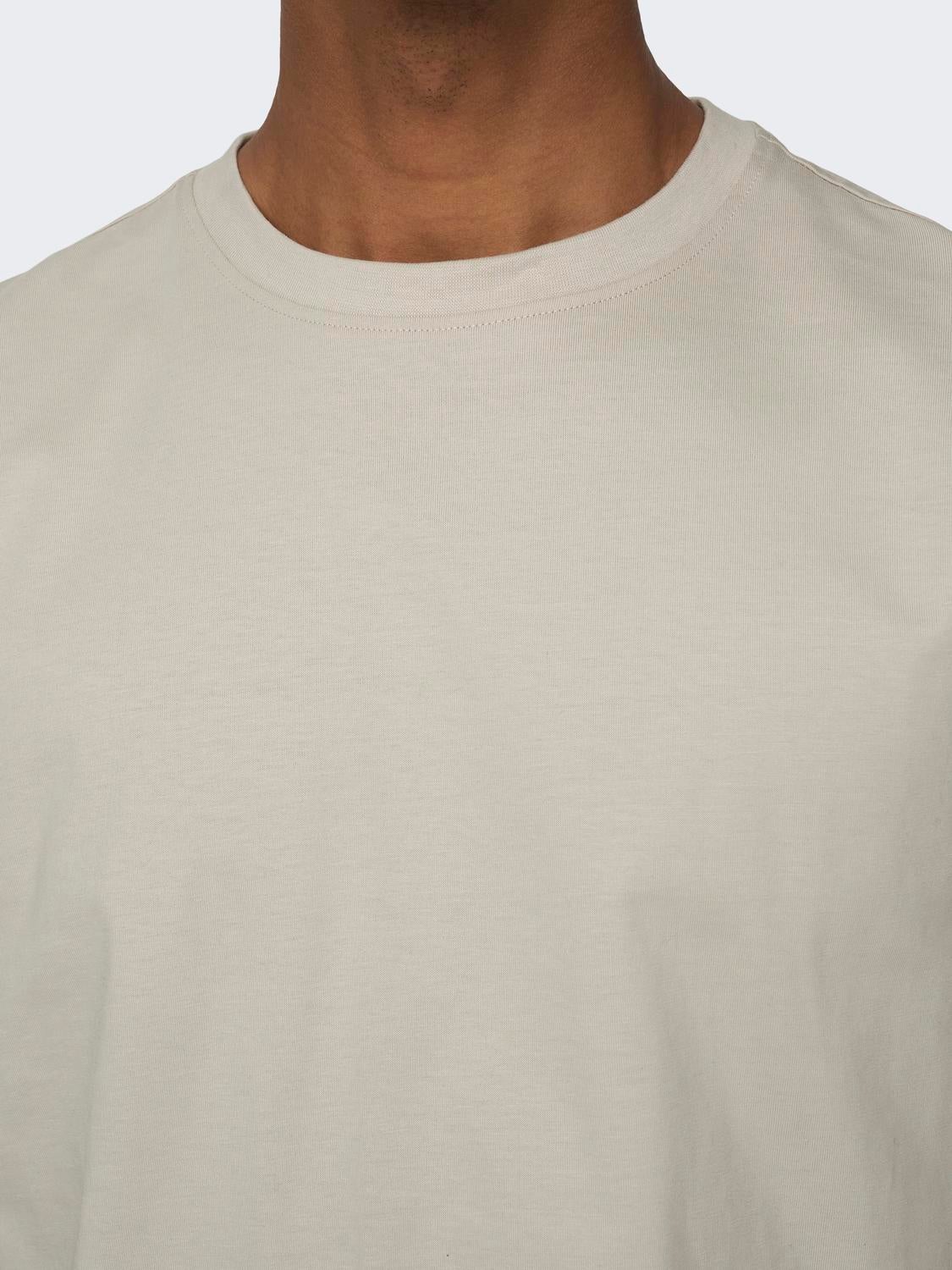 ONSFRED T-shirt Silver Lining
