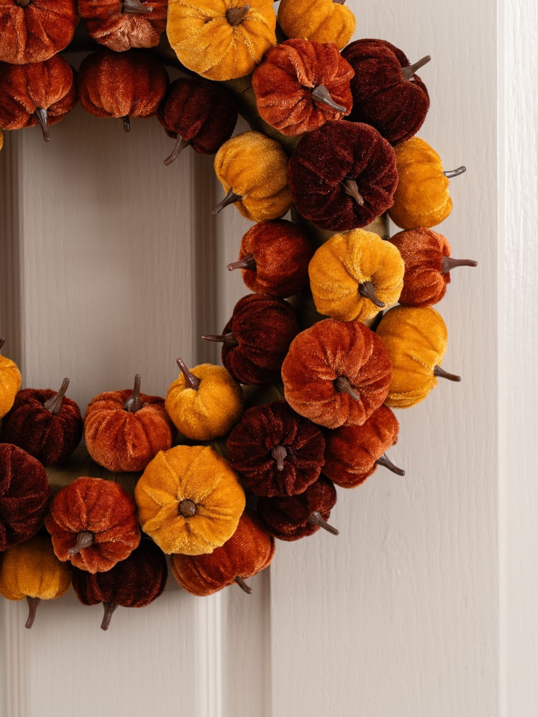 Scottish Everlastings Ltd Fluwelen Pompoenkrans