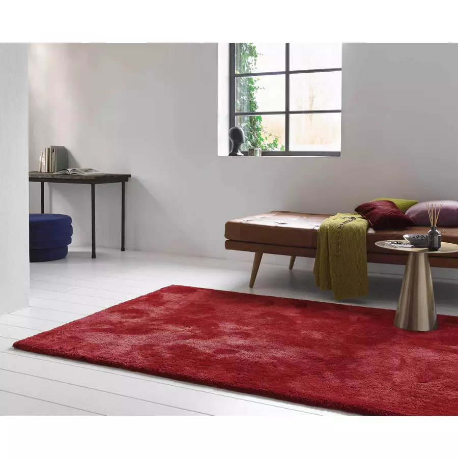 Esprit Hochflorteppich #relaxx rot