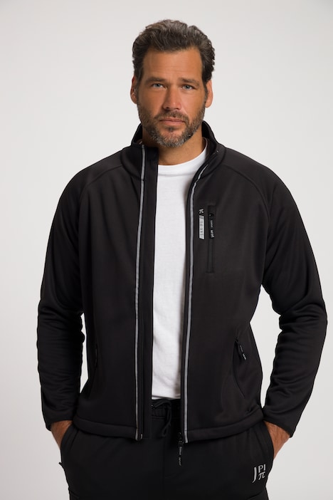 JAY-PI Softshell-Jacke FLEXNAMIC®, Bikewear, Stehkragen, modische Reflektoren