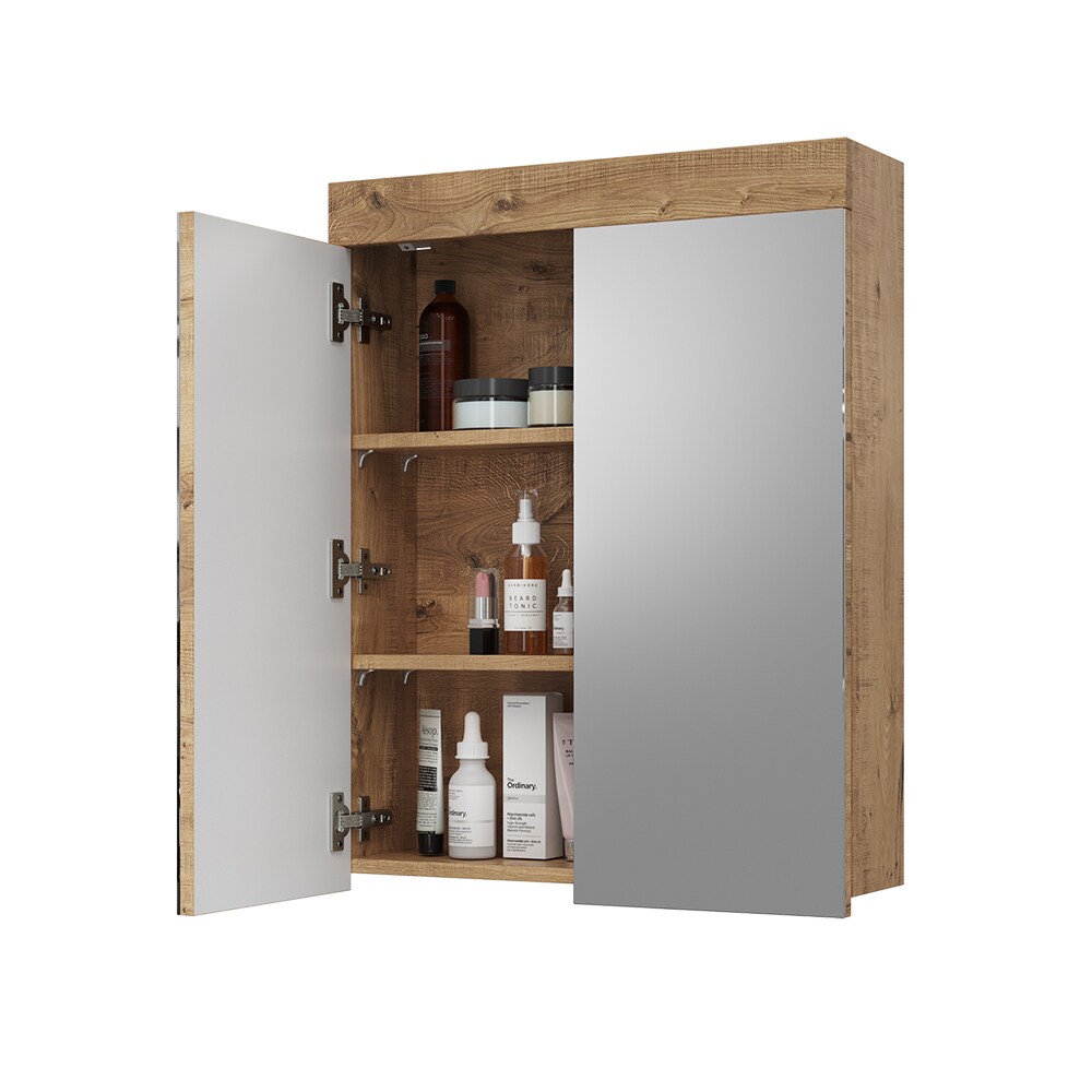 Vicco Spiegelschrank Badspiegel Wandspiegel Luna Spiegel Badezimmer Badschrank