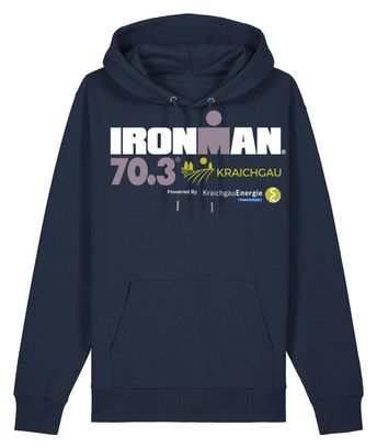 Sweat à Capuche Ironman 70.3 Kraichgau Bleu Marine