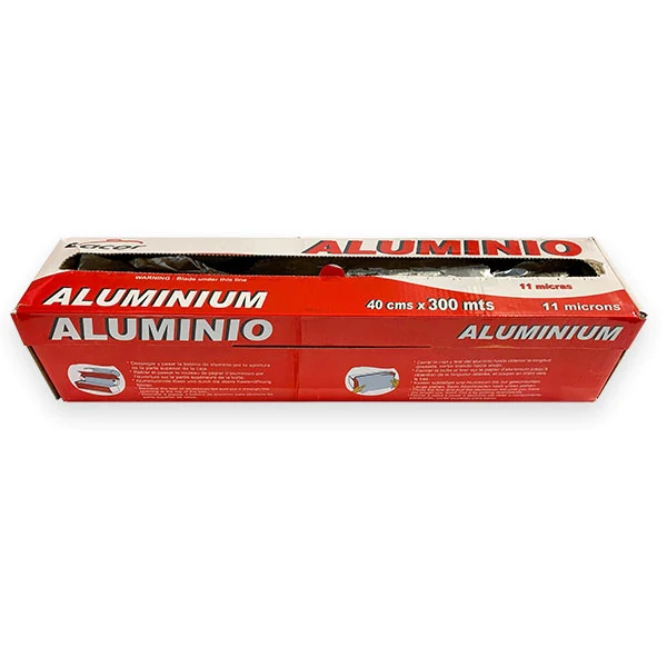 Rouleau de papier aluminium 300 m x 40 cm Lacor