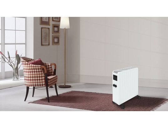 CARRERA - Radiateur céramique Radiateur inertie mobile pierre céramique lcd - 2500w