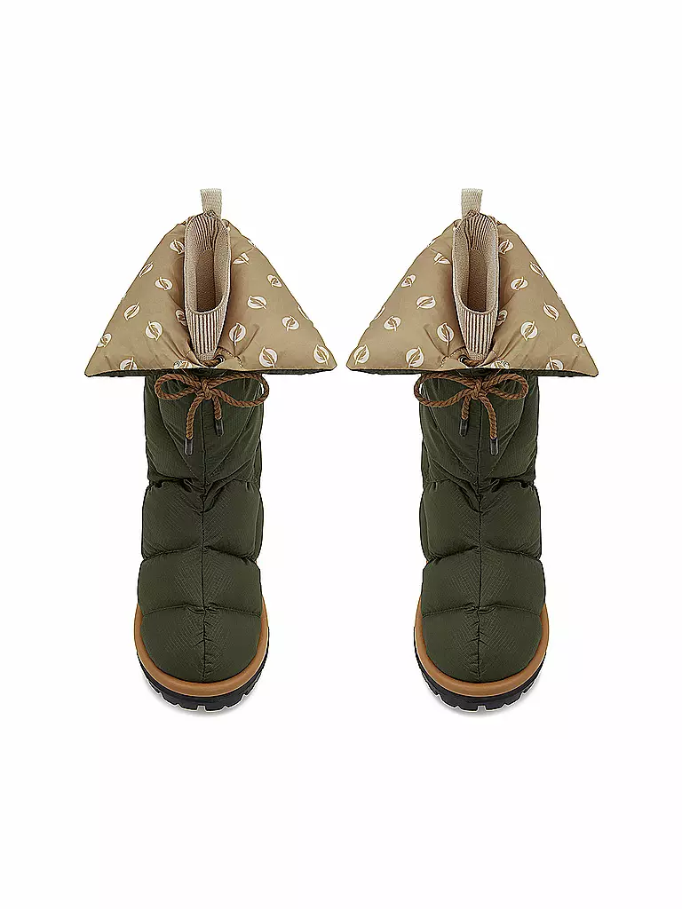 FLUFIE Snowboots CLASSIC olive