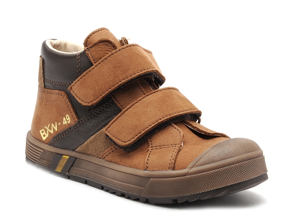 Bopy boots bottine enfant vinyl garcon marron