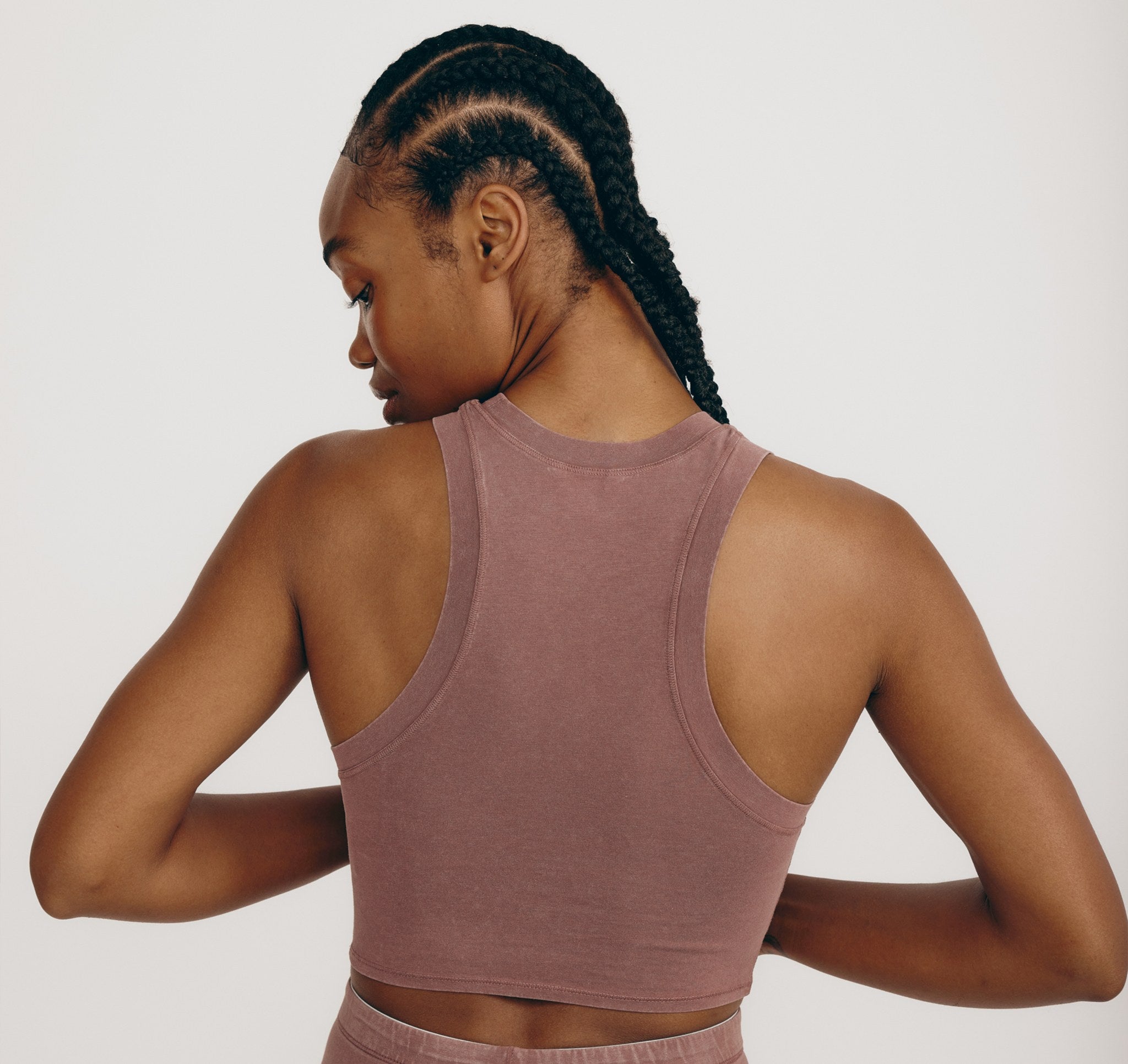 ORGANIC COTTON<br>Core Crop Tank Top