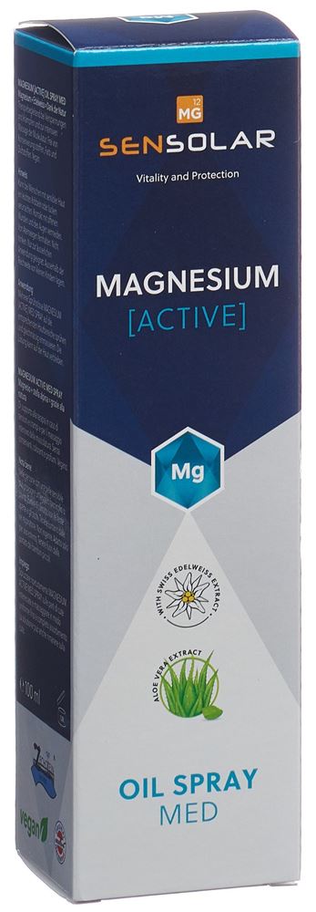 SENSOLAR Magnesium Active Oil Spray Spray MED Spr 100 ml