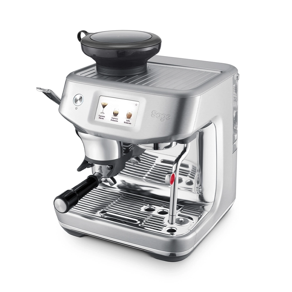 Sage the Barista Touch Impress, mit Kaltextraction - Siebträgermaschine Stainless Steel