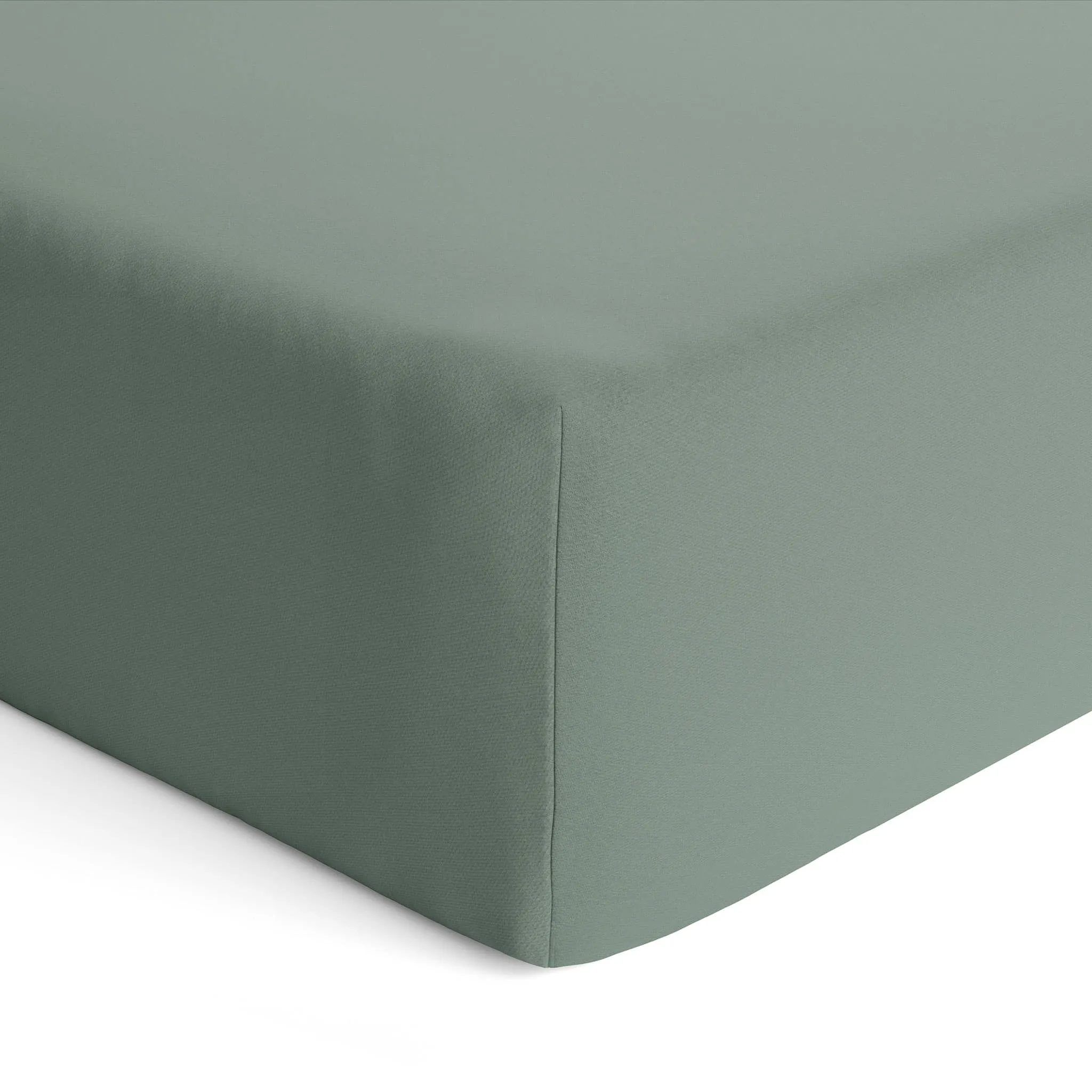 Origami Maison Drap Contour pour Lit de Bébé - Uni Sage