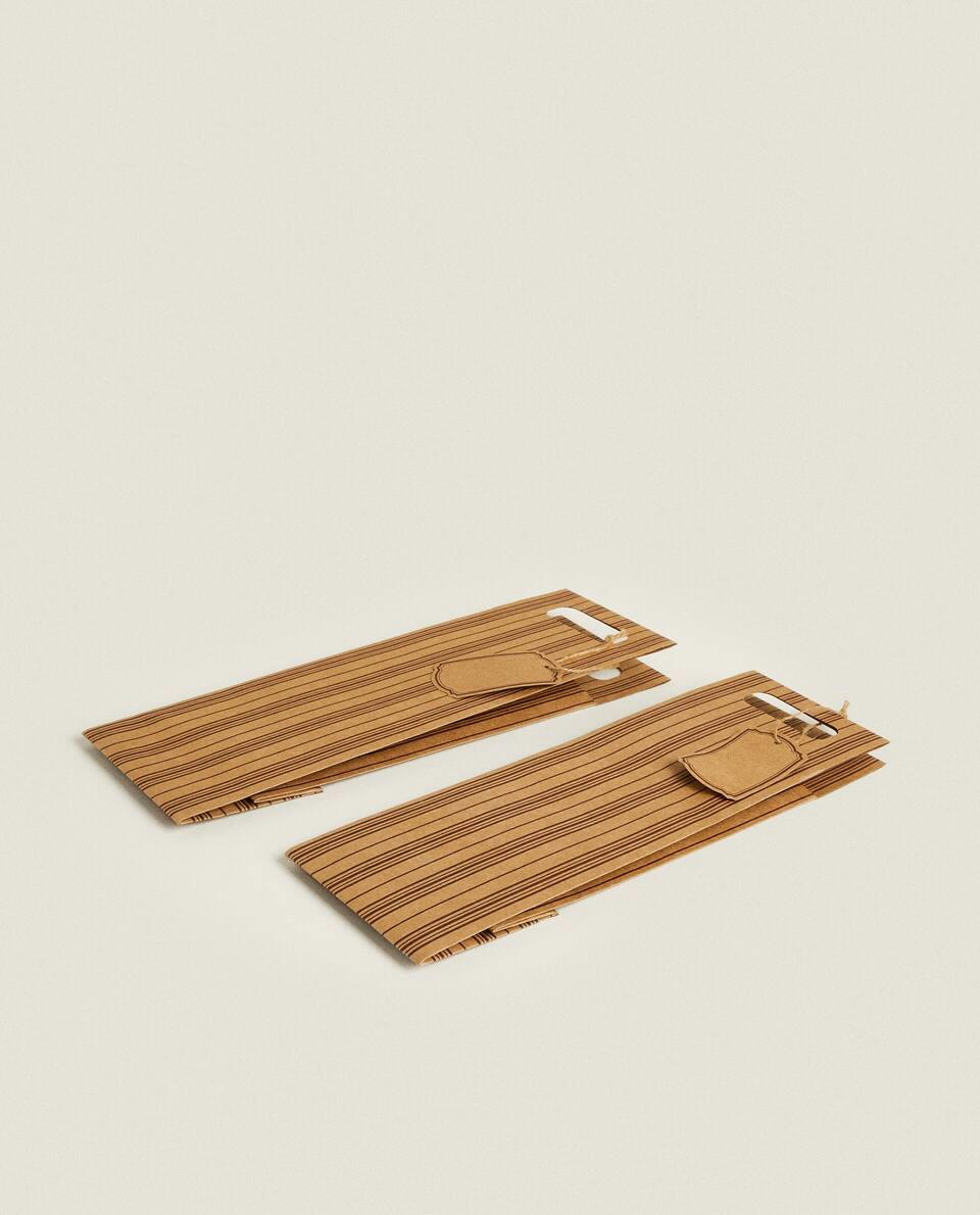 PACOTE DE SACOLAS PARA PRESENTE DE VINHO