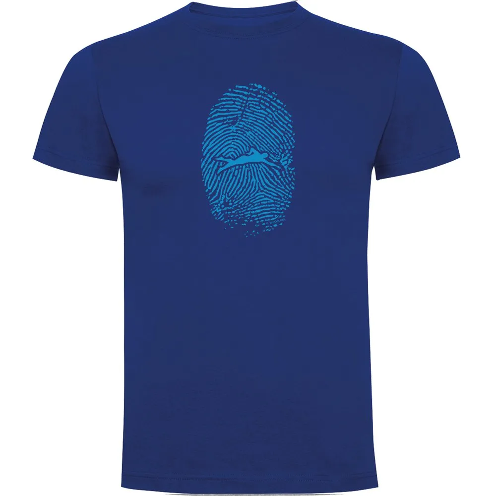 Kruskis Swimmer Fingerprint kurzarm-T-shirt