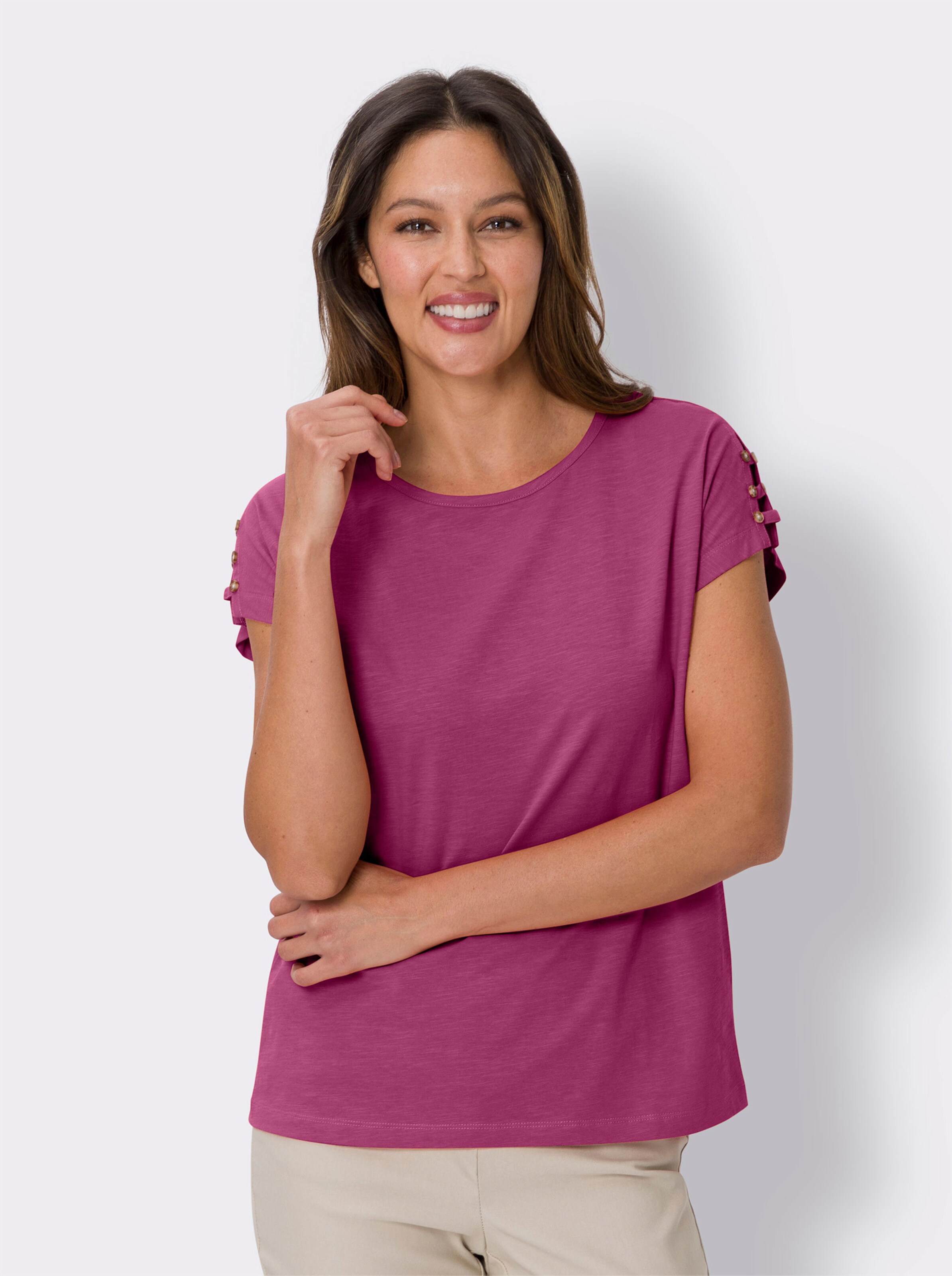 Rundhalsshirt