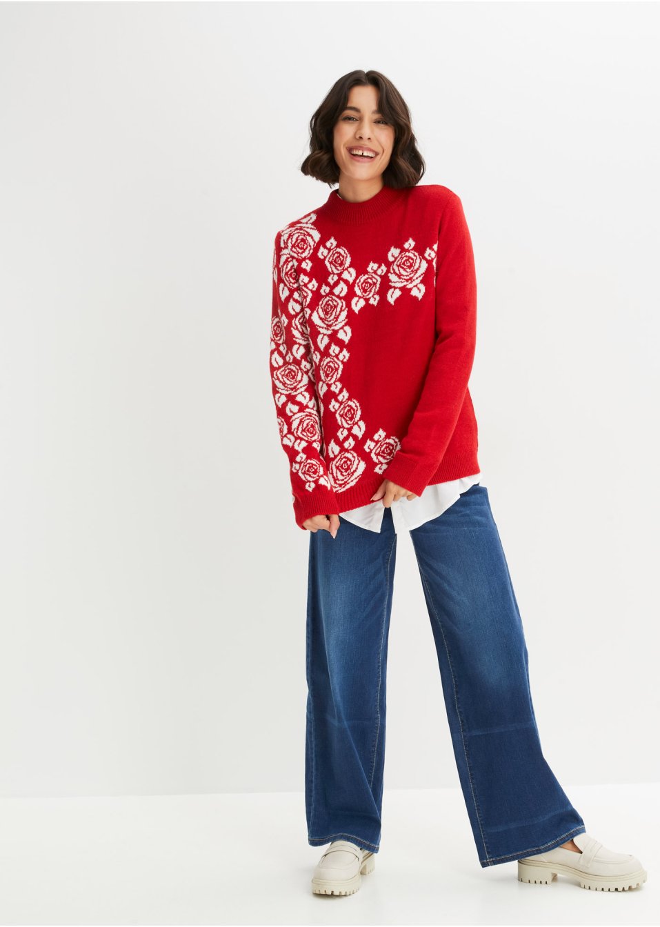 Pull en jacquard