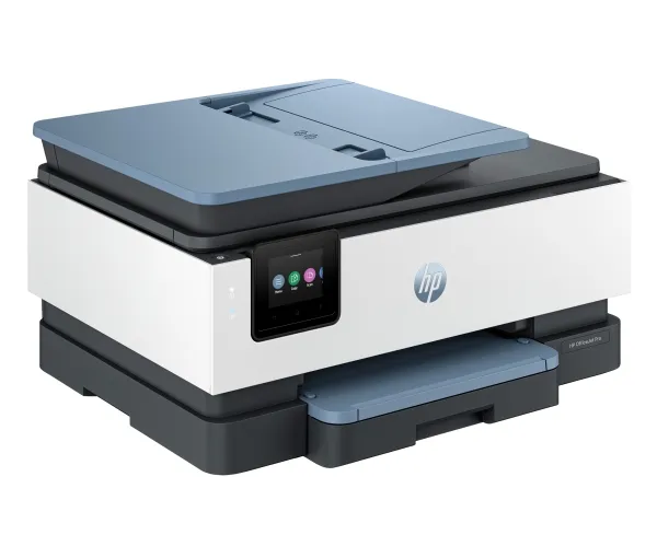 HP Officejet Pro 8125e All-in-One - Multifunktionsprinter - farve - blækprinter - Legal (216 x 356 mm) (original) - A4/Legal (medie) - op til 12 spm (kopiering) - op til 20 spm (udskriver) - 225 ark - USB 2.0, Wi-Fi(ac), LAN - mørk surf blå
