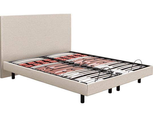 EPEDA - Sommier Electrique 2 x 90 x 200 Escapade 1820D lin + TDL + 2x balade équilibré