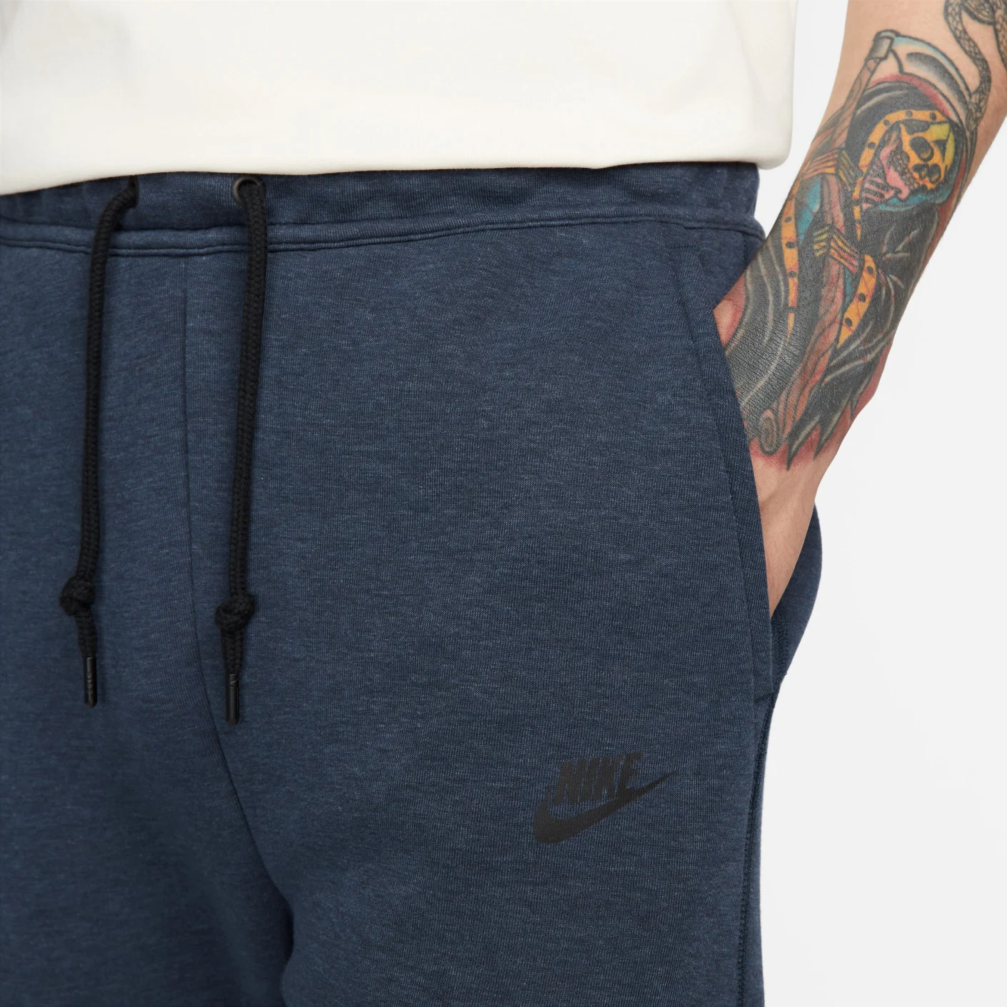Nike Tech Fleece Sportswear Joggingbroek Donkerblauw Zwart