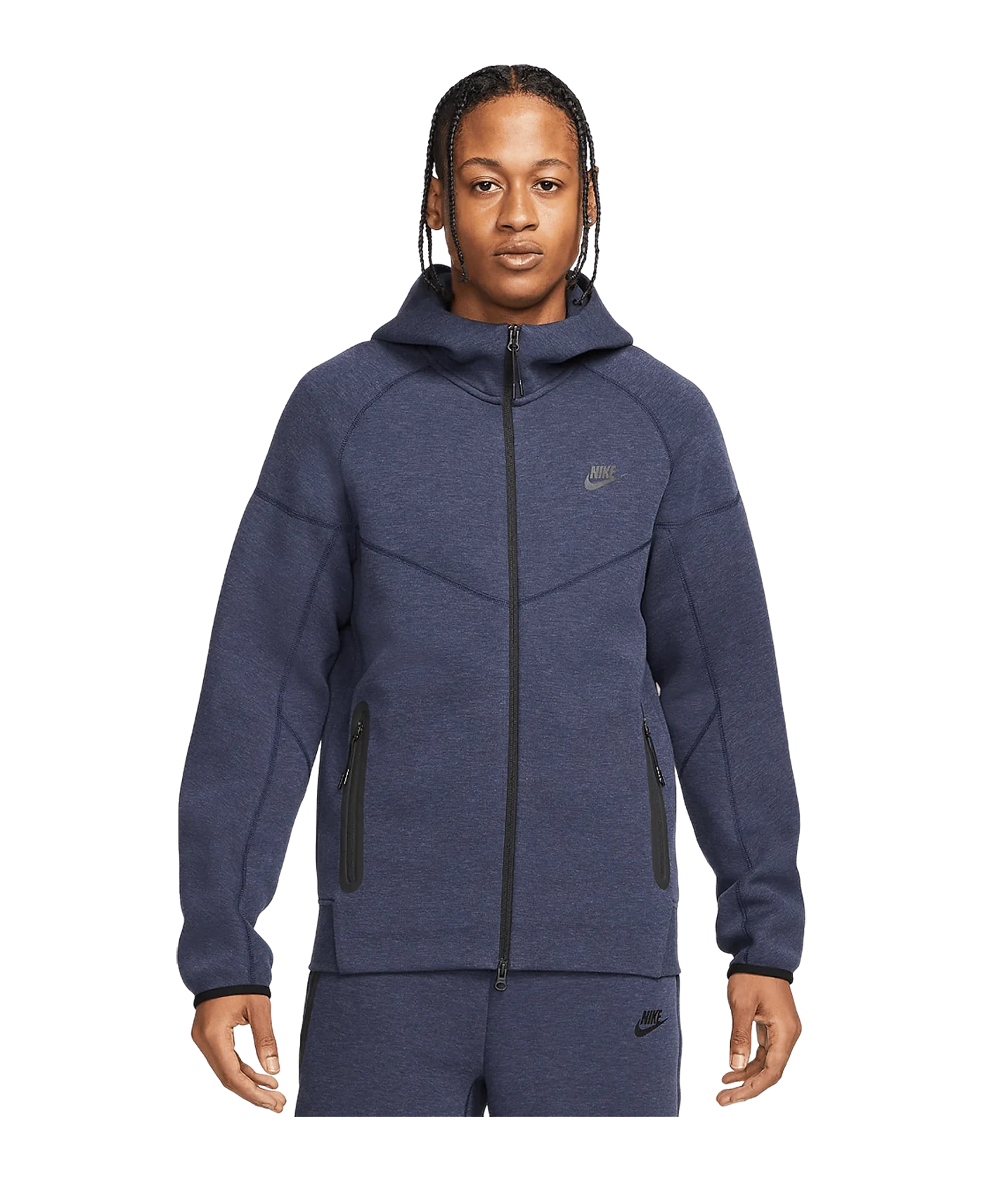 Nike Tech Fleece Windrunner Jacke Blau F473 T