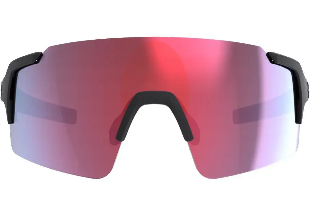 BBB Cycling BSG-70 FullView Sport Zonnebril HC Red Mirror Lens Mat Zwart