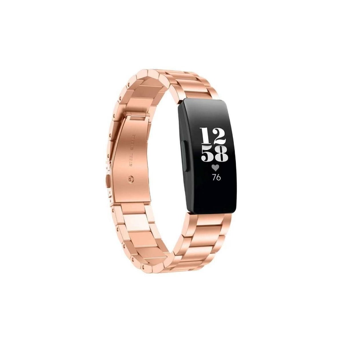 Armbånd rustfritt stål Fitbit Inspire 3 - Rose