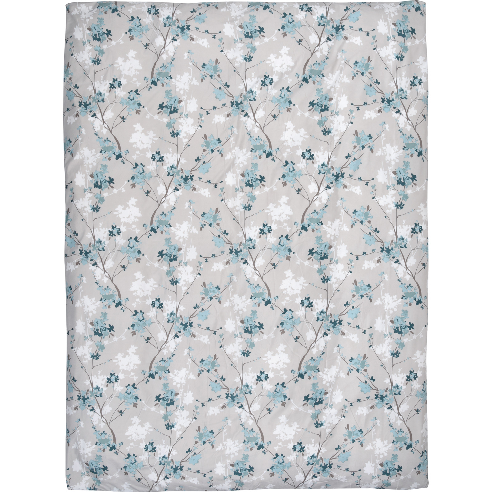 Bettwäsche Blumenmuster 200x210 2x65x65 Bettanzug Fra
