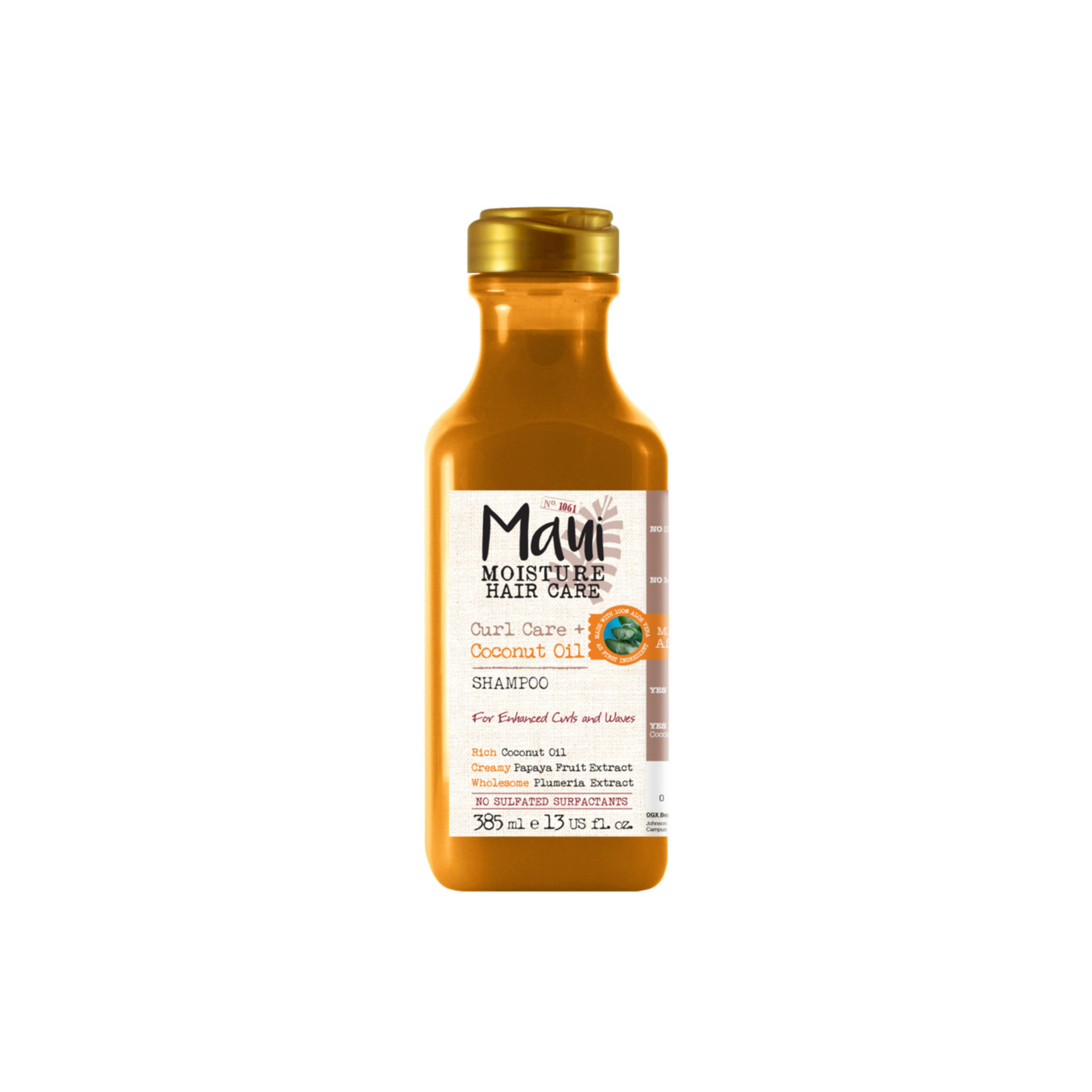 MAUI Coconut Oil Shampoo 385 ml