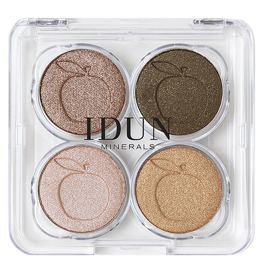 IDUN Minerals Eye Shadow Palette Brunkulla 4g