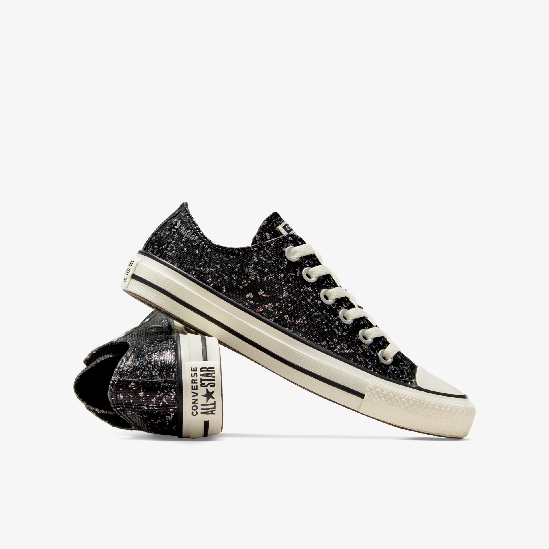 CONVERSE Chuck Taylor All Star Glitter Damen Leinenschuhe