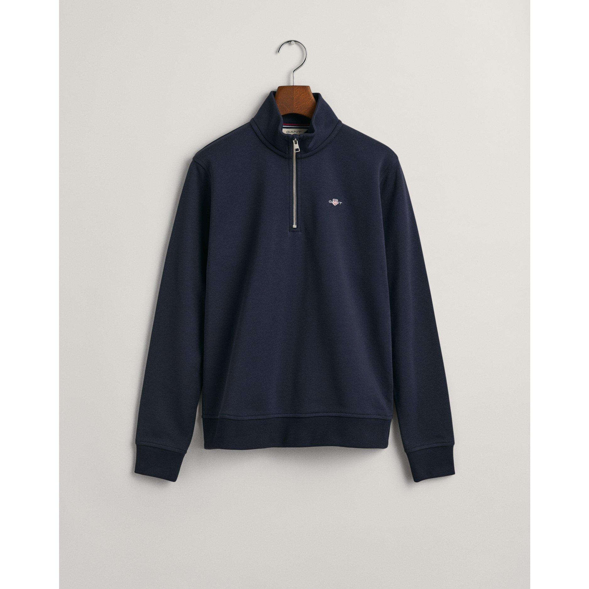Gant Quarter Zip Logo Top Juniors