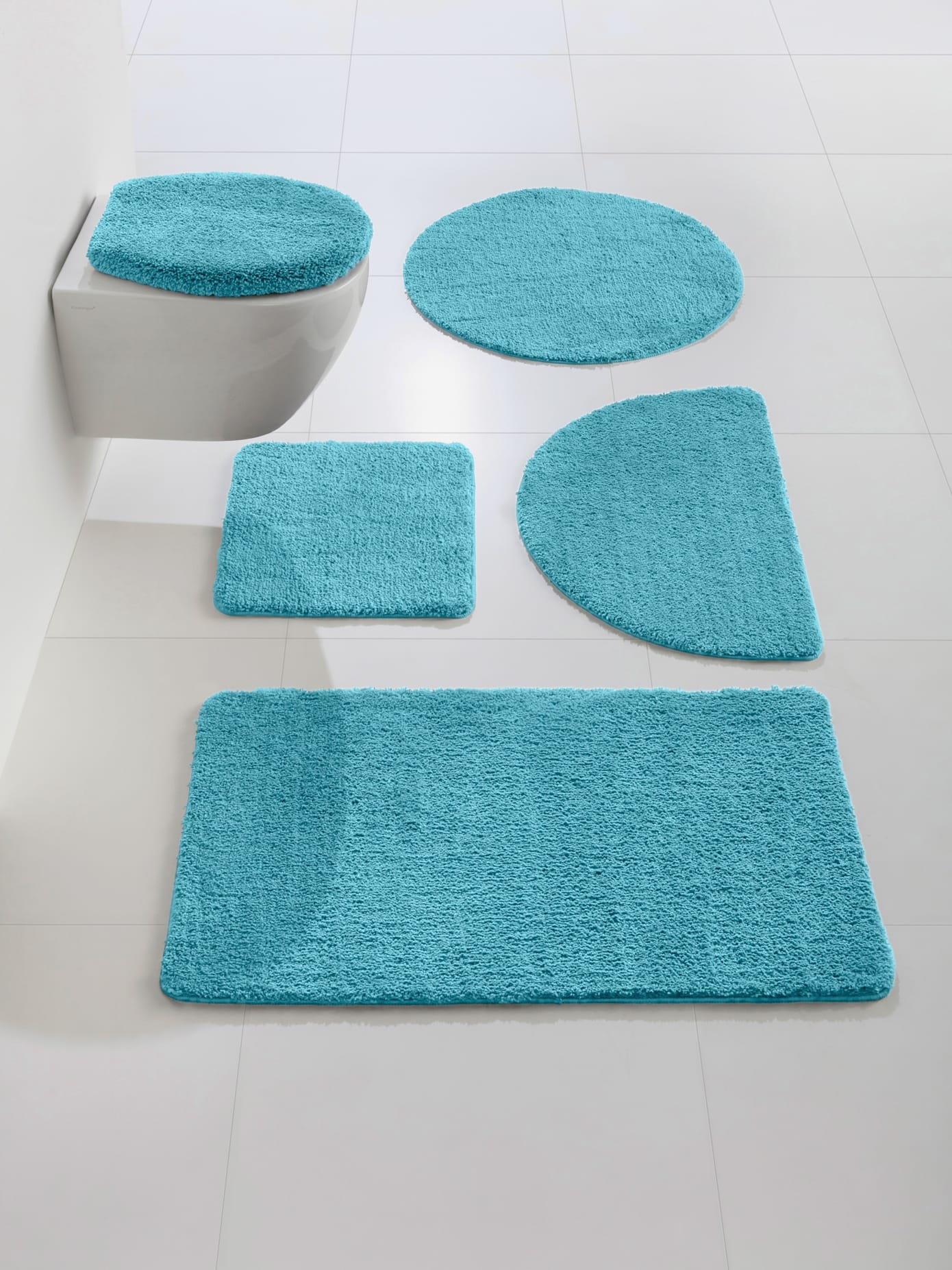 Tapis de bain polyester doux