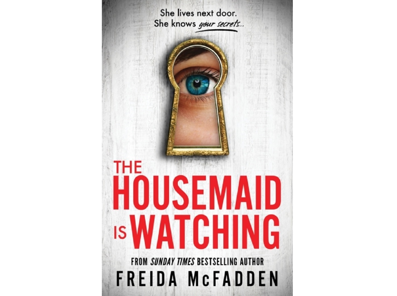 LIVRO THE HOUSEMAID IS WATCHING THE FREIDA MCFADDEN