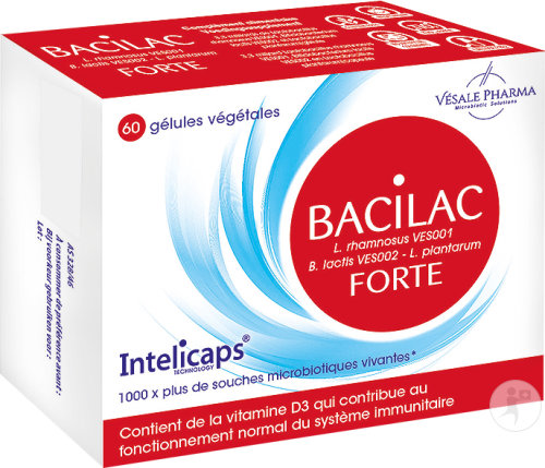 Bacilac Forte Intelicaps 60 Gélules Végétales