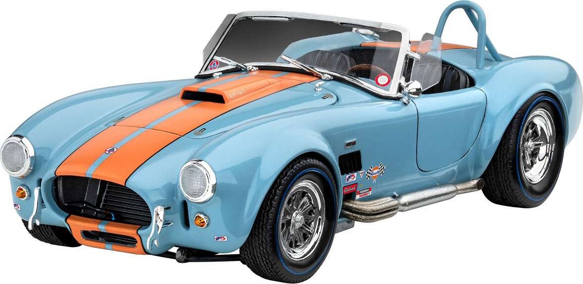 Revell - '65 Shelby Cobra 427 Bil Byggesæt Inkl. Maling - 1:24 - Level 4 - 67708