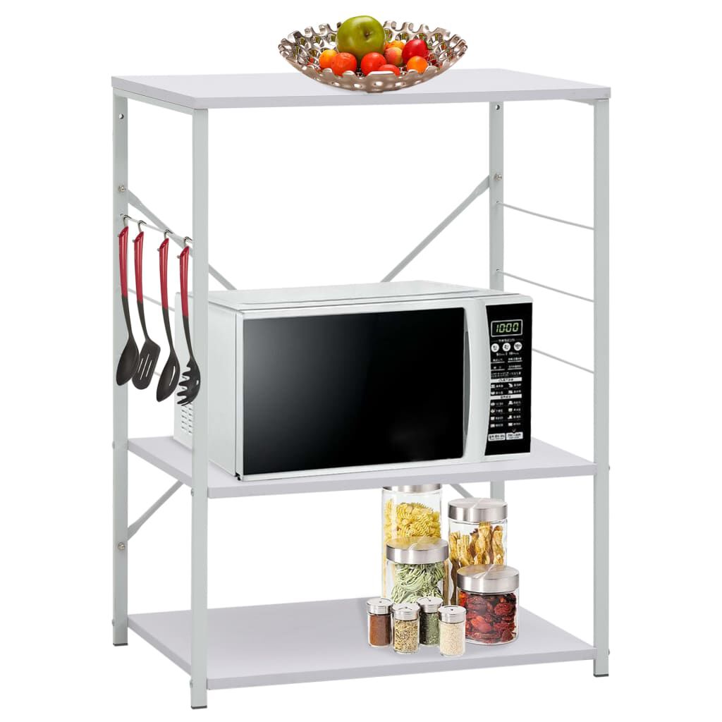 vidaXL Magnetronkast Wit 60x39,6x79,5 cm