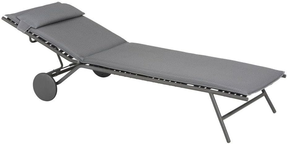 Lafuma Miami II BeComfort® Sonnenliege Silver LFM5173.8901