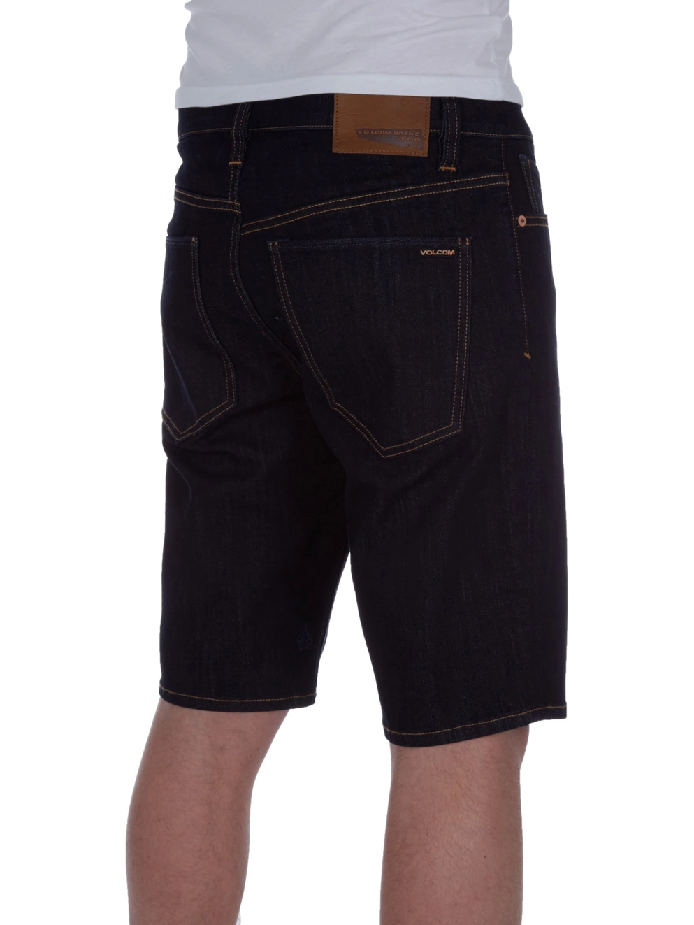 Volcom Solver Denim Shorts rinse