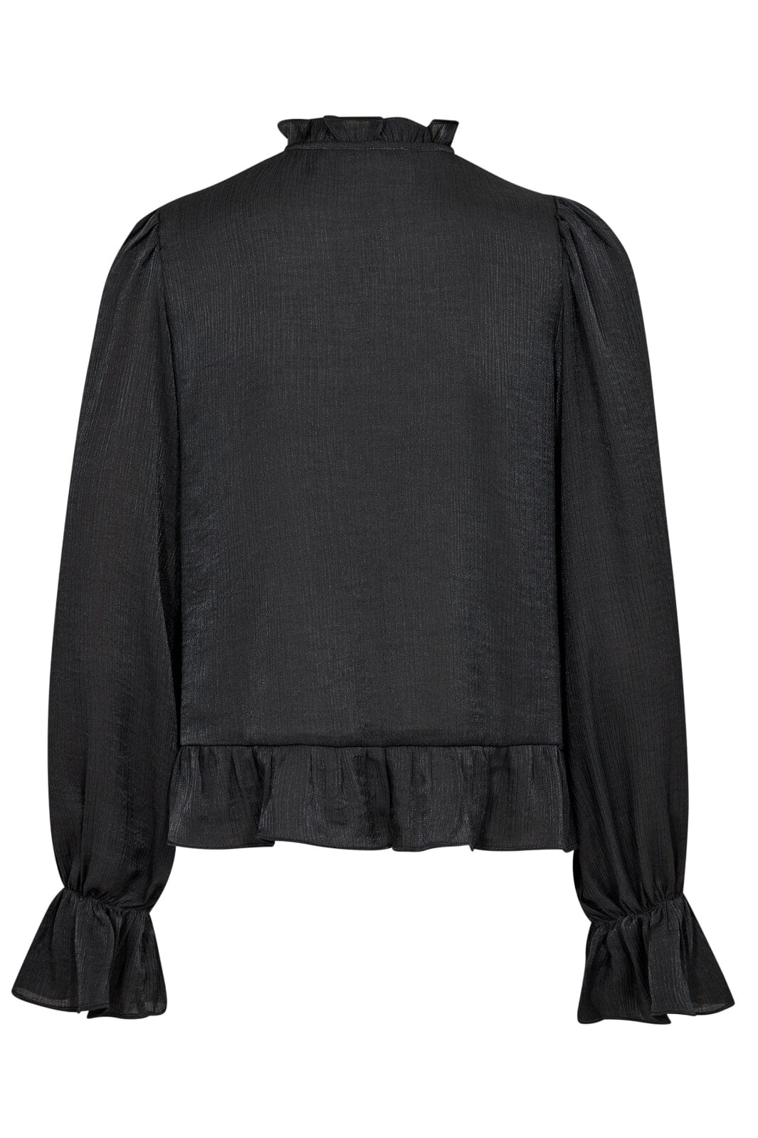 Co´Couture Melinacc Frill Shirt 35607 94 antracit