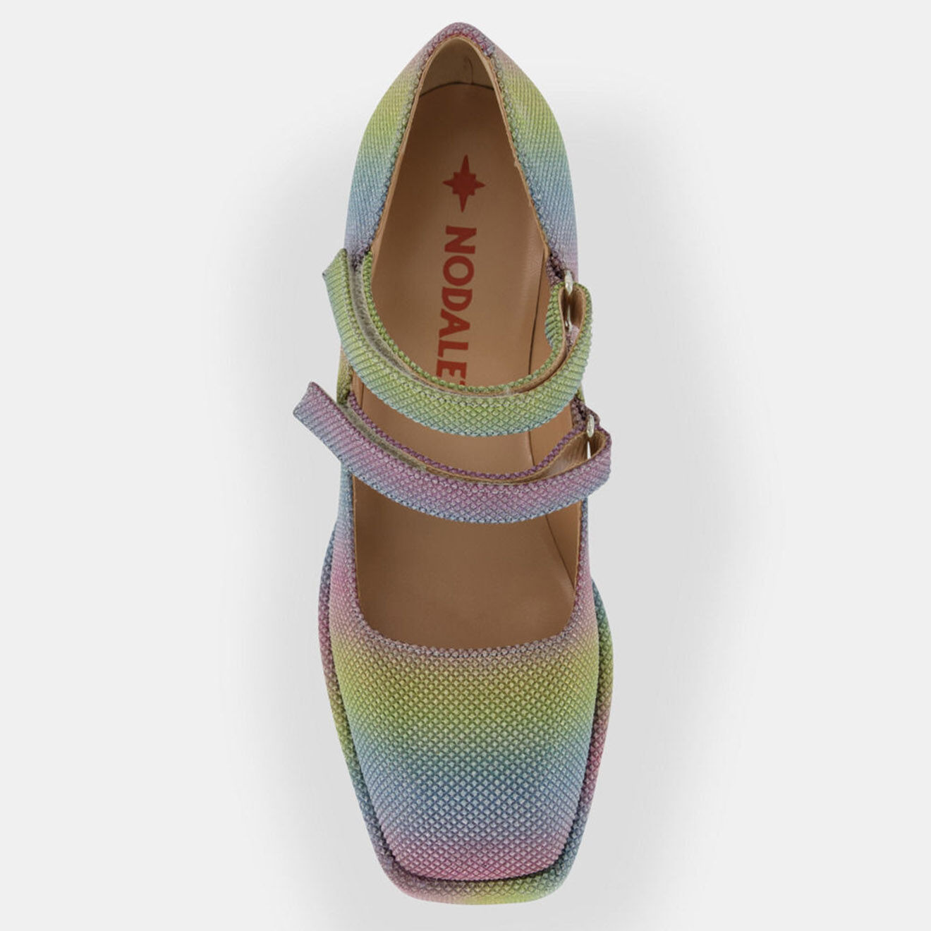 Nodaleto Sandales Julie multicolores - Talon 10 cm