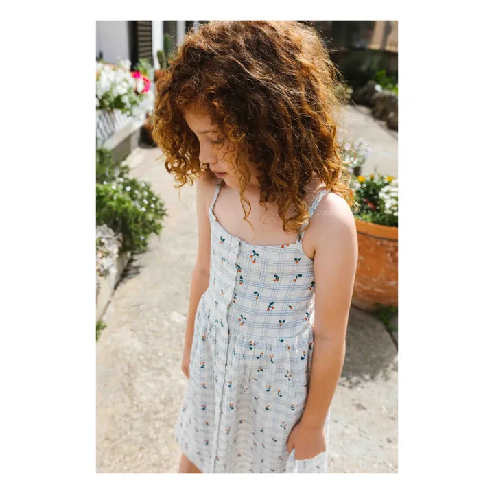 A Monday in Copenhagen Robe Tilda Cerise | Ecru