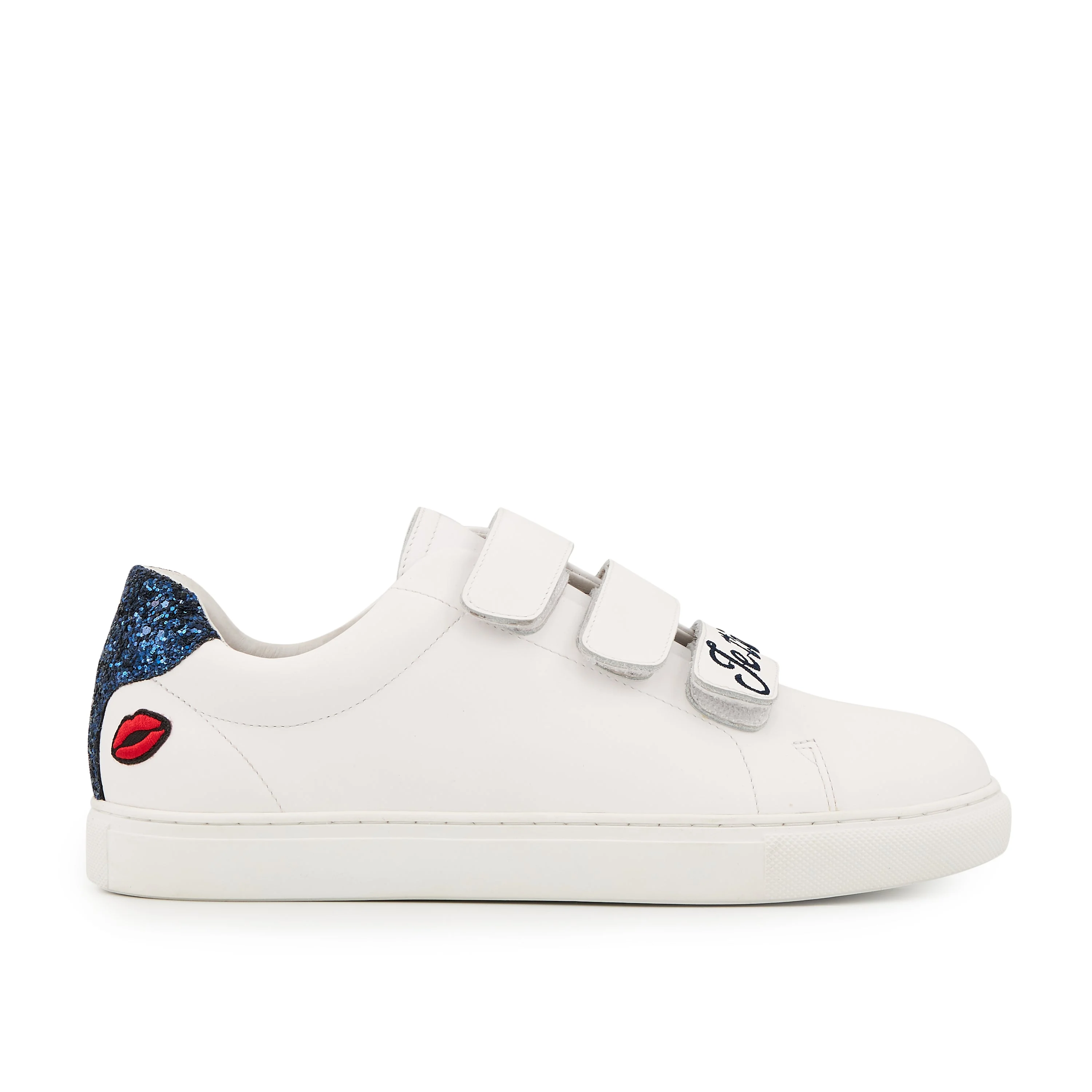 EDITH MOI NON PLUS - Sneakers en cuir | Blanc