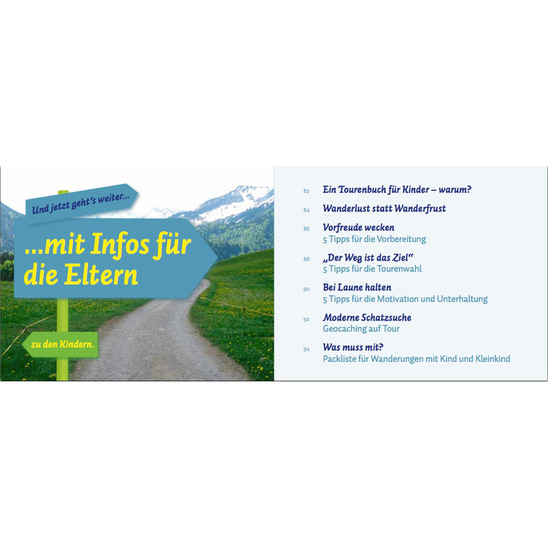 Zwerg am Berg Verlag Meine Berge - Tourenbuch für Kinder