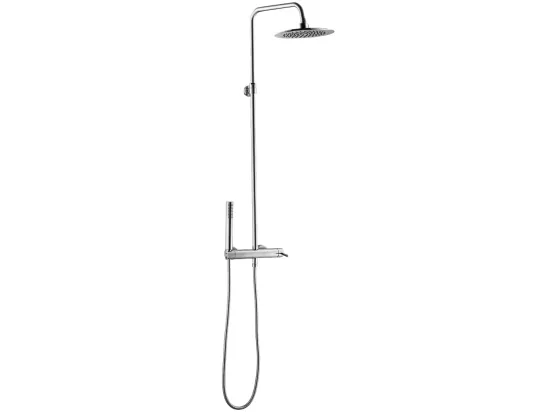 Luisa colonne de douche mécanique chromée - Essebagno